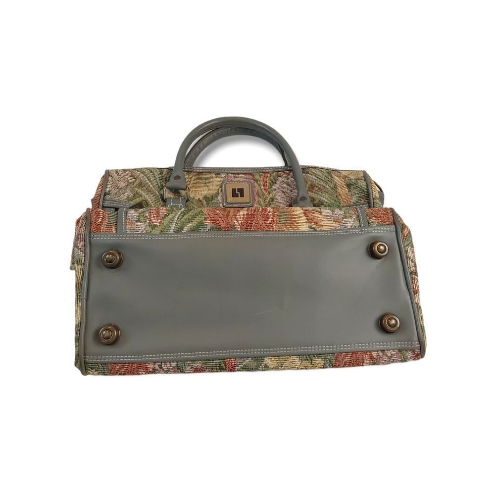 Leisure Women’s Vintage Weekender Tapestry Bag Carry On Luggage Floral handbag - Picture 10 of 13